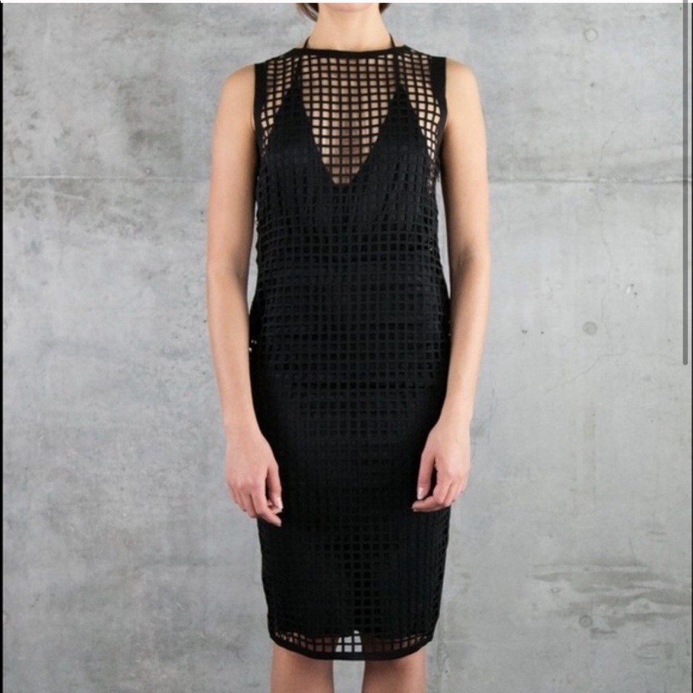 REHAB bodycon midi dress